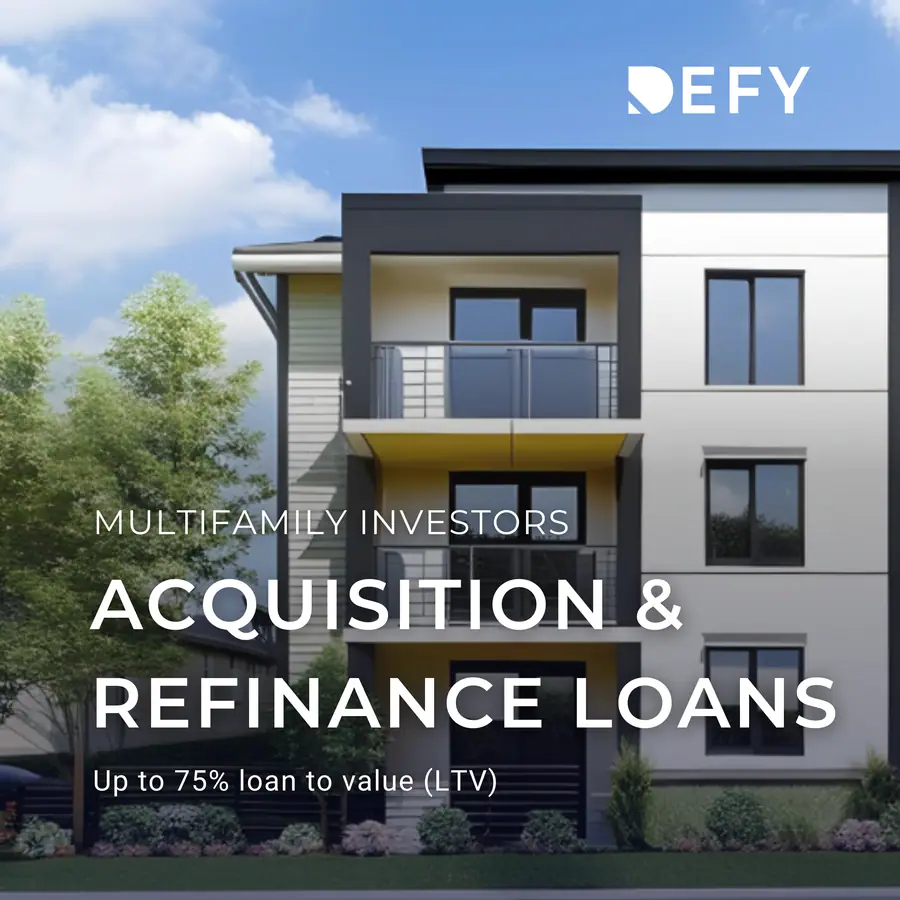 Sample Meta ad — multifamily acquisition & refinance